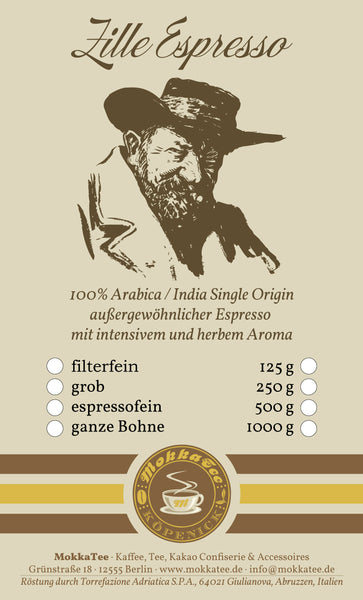 Zille Espresso 100% Arabica