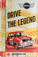Mini - Drive The Legend 20x30cm