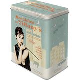 Vorratsdose L Breakfast at Tiffany's Blue