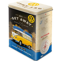 Vorratsdose L VW Bulli - Let's Get Away