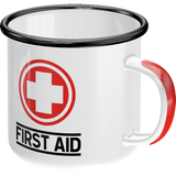 Emaille-Becher First Aid - Classic