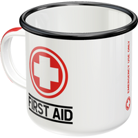 Emaille-Becher First Aid - Classic