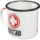 Emaille-Becher First Aid - Classic