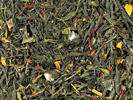 Nr.160 Grünteemischung Sencha Tropical Ananas-Note aromatisiert