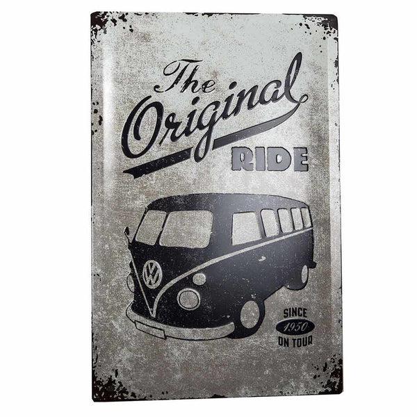 VW Bulli The Original Ride 40x60 cm Retro Blechschild